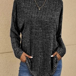 TrendyWool - Klassieke Casual Dames Trui met Lange Mouwen