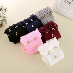 Maillot met kant en kralen