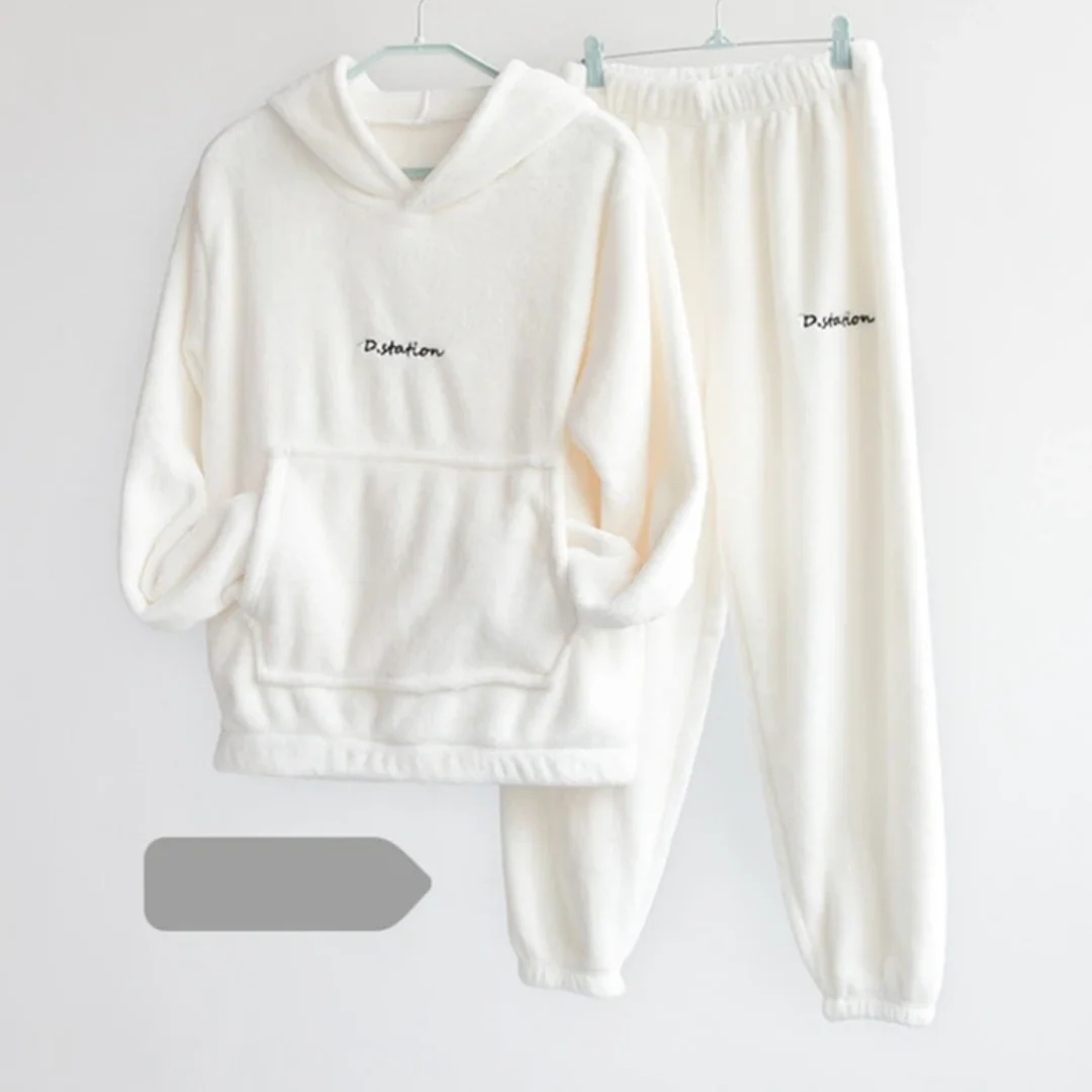 VeluFit - Zacht Flanel Trainingspak Set voor Dames - Afbeelding 8