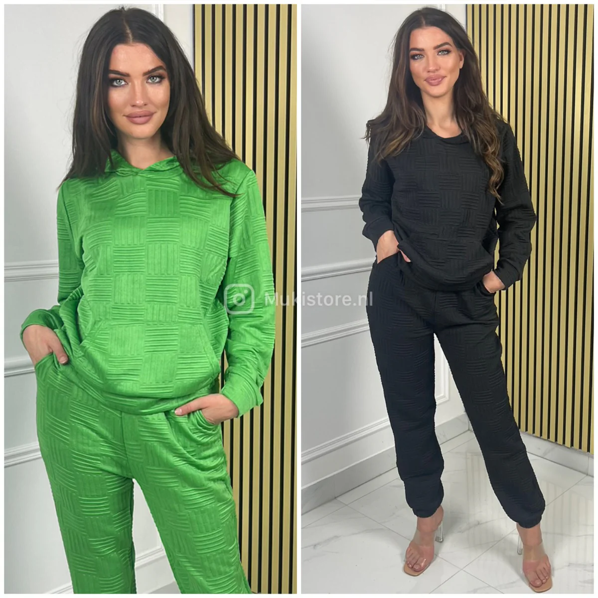 2pcs Set 3d Stripes 421