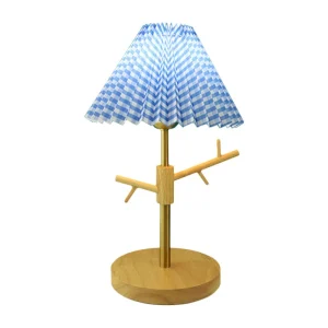 Nordic Vouw Nachtkastlamp met Ornamentenplank | Stijlvolle en Functionele Verlichting voor Slaapkamer