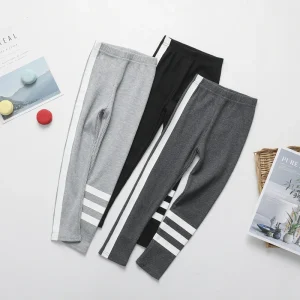 Donkergrijze sportlegging