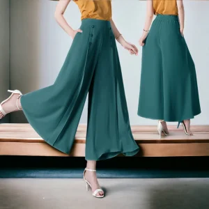 Priya - Luchtige Wijde Broek | Comfortabele en Stijlvolle Zomerbroek voor Dames