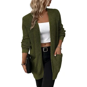 Eleganzia - Elegante Dames Cardigan met Stijlvolle Afwerking