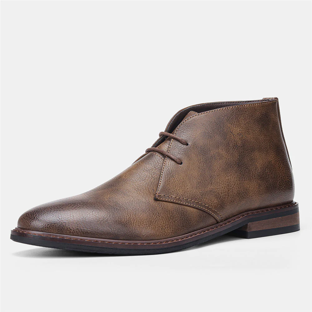 Vintor - Klassieke Heren Desert Boots in Vintage Stijl | Tijdloos en Stijlvol - Afbeelding 3