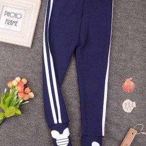 Meisjes Sport Legging blauw