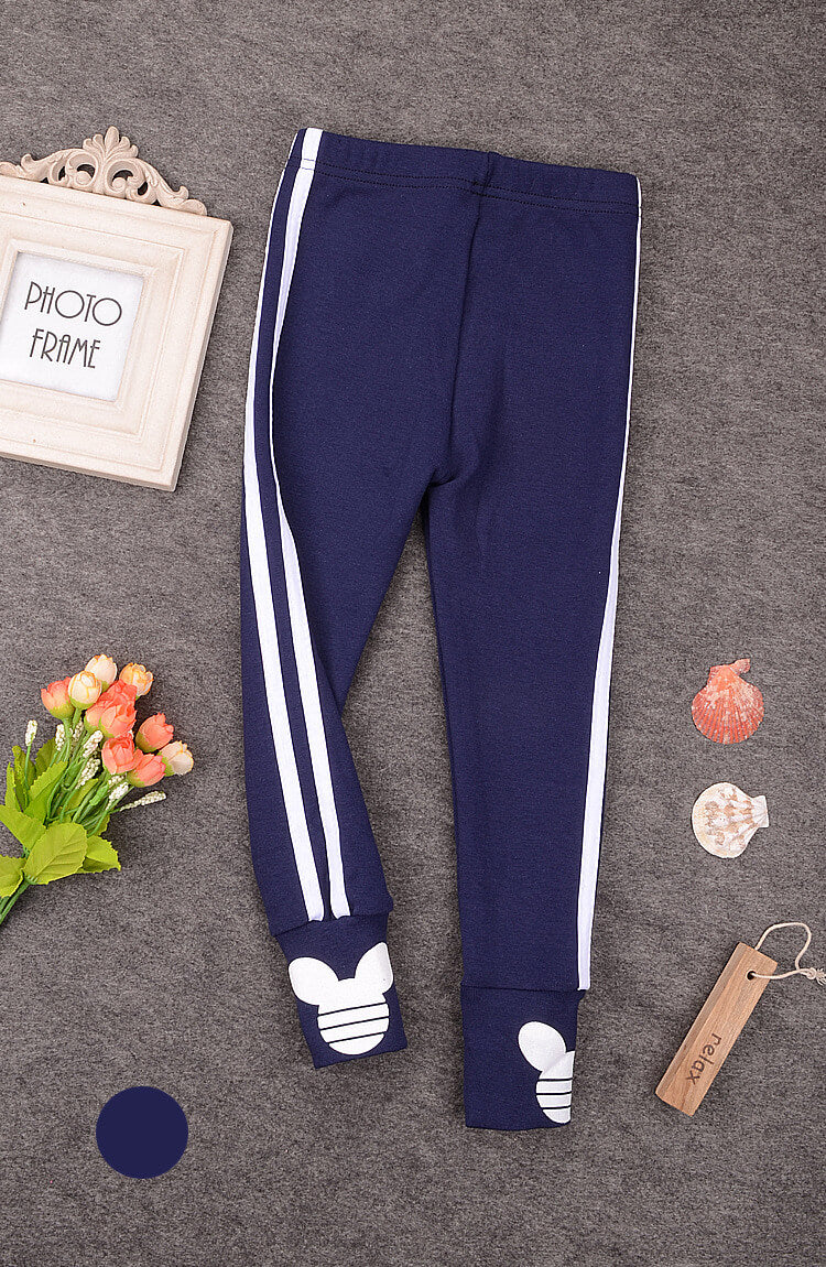 Meisjes Sport Legging blauw
