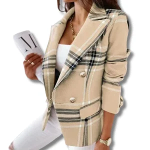 Laure - Dames Lange Mouw Elegante Blazer - Tijdloze Stijl voor Elke Gelegenheid