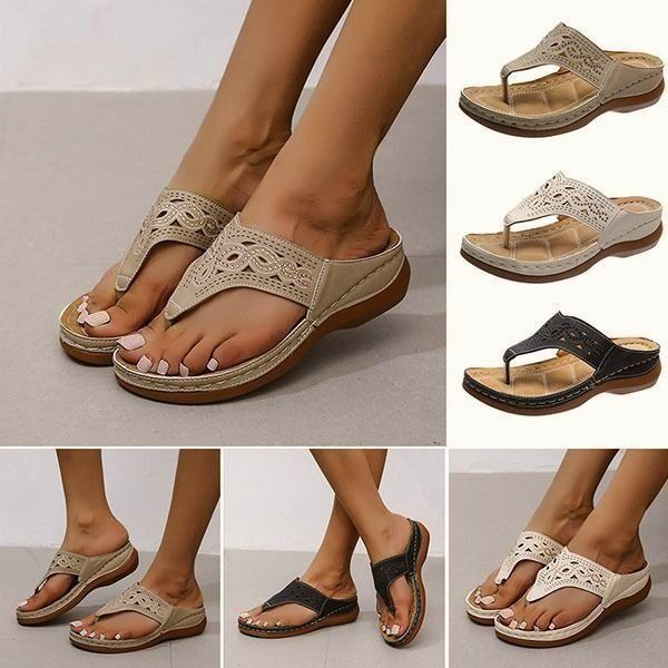 ComfortEase - Orthopedische Dames Teenslippers | Verstelbare Comfort Flip Flops voor Zomer
