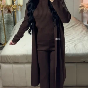 By FARAH 3pcs Col Set Premium Knitwear