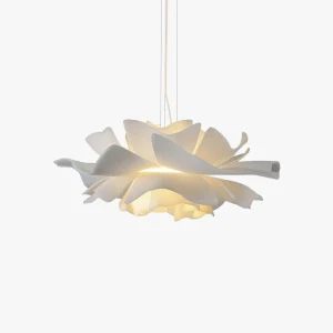 FloraLuxe Moderne Design Hanglamp - Bloemvormige Metalen Lamp voor Woonkamer en Slaapkamer