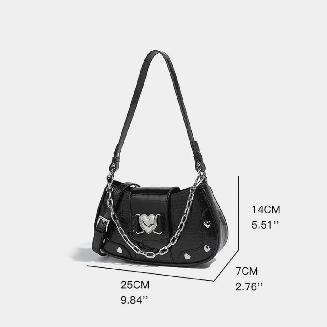 Ella - Vegan Leren Schoudertas voor Dames | Stijlvolle en Duurzame Crossbody Tas - Afbeelding 7