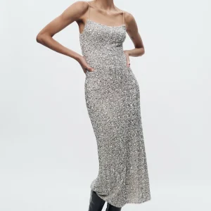 Melana - Mouwloos Paillettenkleed | Stralend voor Feestelijke Gelegenheden