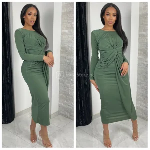 Wrapped Dress Long Musthave