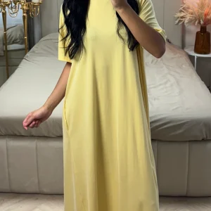Abaya met Korte Mouwen – Viscoseblend