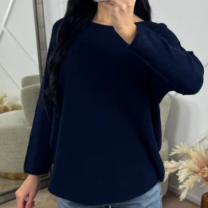 Basic Knit Top met Ronde Hals