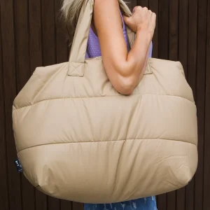 Big puffy weekend bag Camill | Porcini | Tinne+Mia