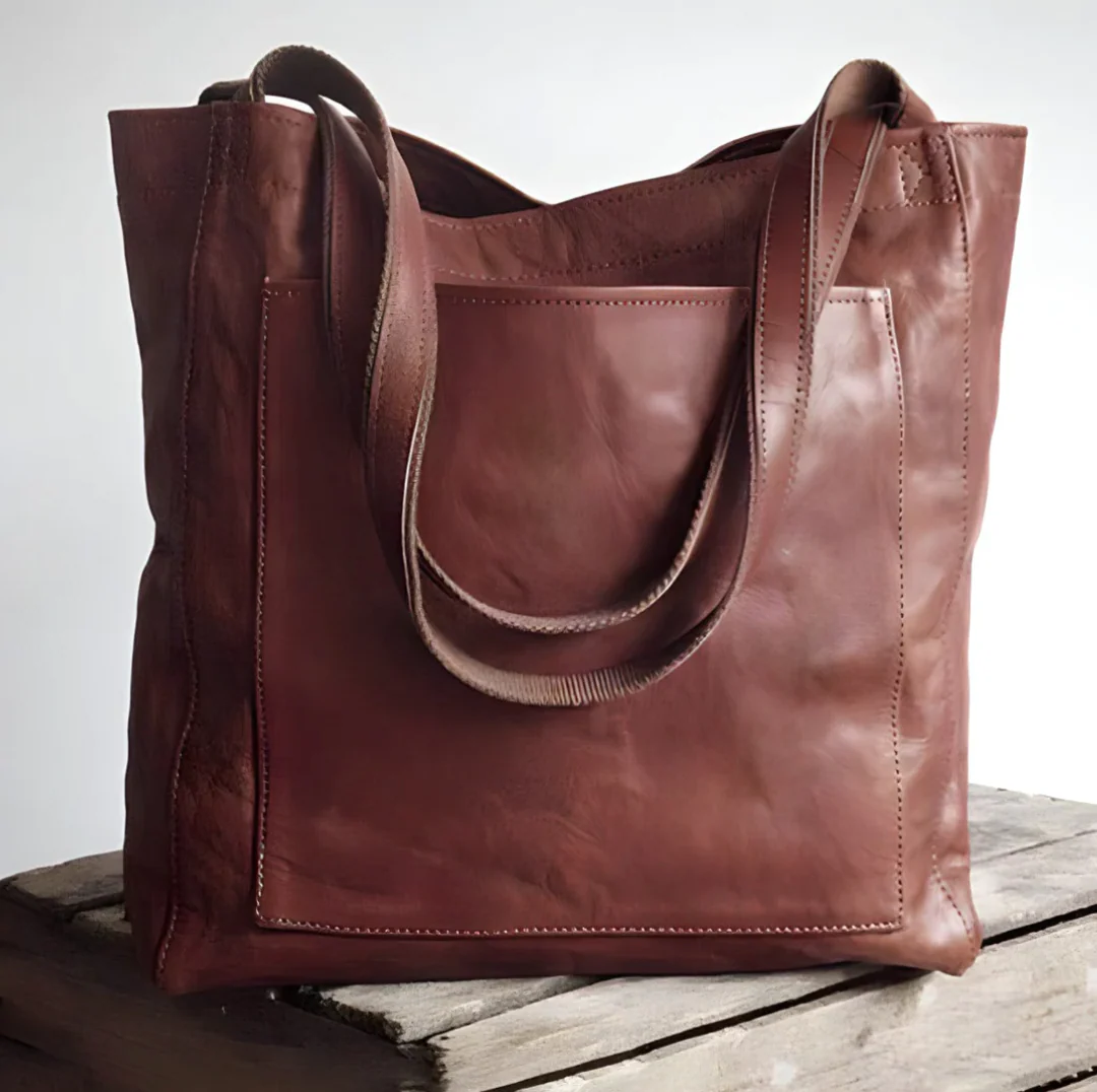 Veronique - Handgemaakte Stijlvolle Leren Tas | Luxe en Functionaliteit - Afbeelding 5