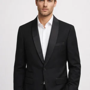 Blazer Heren - Smoking Jasje met Sjaalkraag en Knoopsluiting | Elegant