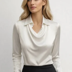 Blouse dames | Elegant & Comfortabel | Lange mouw | Lente