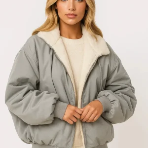 Bomberjas Dames | Gevoerd | Sherpa Kraag | Winter | Comfortabele pasvorm | Ideaal voor koude dagen