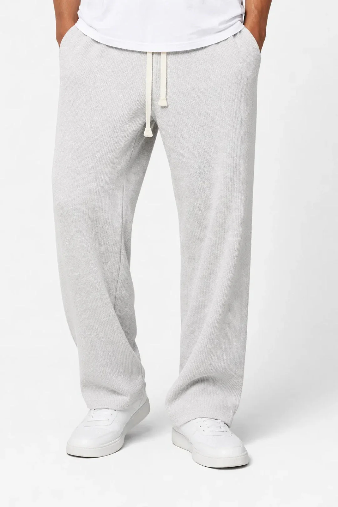 Broek Heren - Relaxed Wide Leg met Trekkoord | Casual - Afbeelding 4