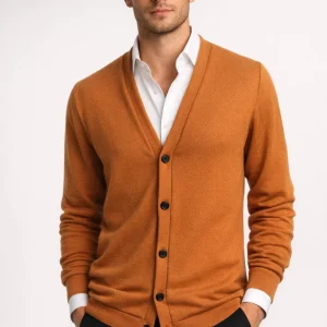 Cardigan heren | Elegant & Comfortabel | Met knoopsluiting | Lente
