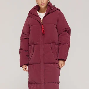 Coat Yitty | Wine berry | Harper & Yve