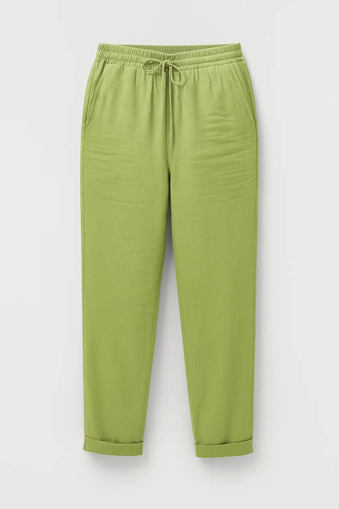 Broek Dames | Elastische Taille | Casual | All-Season | Comfortabele pasvorm | Geschikt voor dagelijks gebruik - Afbeelding 3