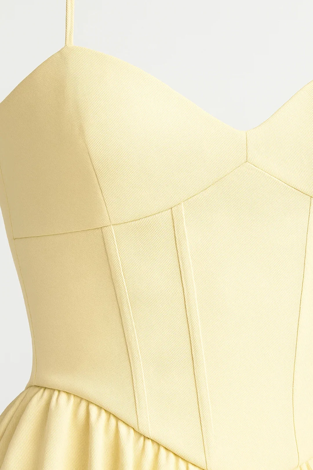 Midi Jurk Dames - Corset Lijfje met Wijde Geplooide Rok | Elegant - Afbeelding 6