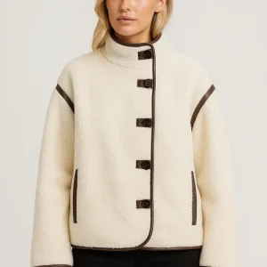 Dames Jas | Oversized | Met Knoopsluiting | Winter