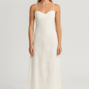 Maxi Jurk Dames - Mouwloos met Spaghettibandjes en Sweetheart Hals