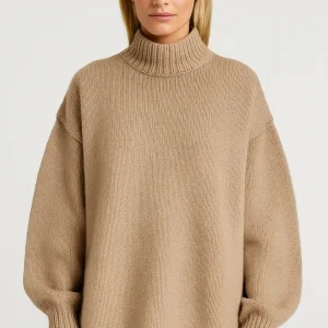 Dames Trui | Oversized | Hoge Kraag | Winter