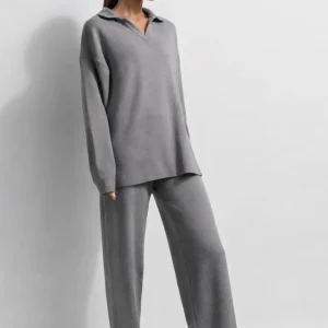 Dames loungewear set | Modern & Comfortabel | Wijde pijpen | Herfst