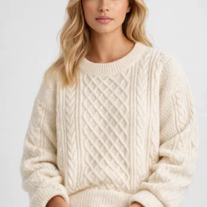 Dames trui | Elegant & Comfortabel | Kabelpatroon | Winter