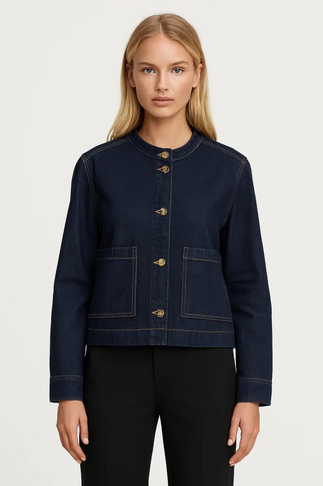 Dames Jas | Straight | Met Knoopjes | Herfst - Afbeelding 3