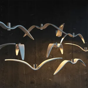 AviaryGlow Design Vogellamp - Unieke Hanglamp met Artistiek Ontwerp voor Woon- en Slaapkamer