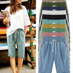 Marci's Katoenen Comfortabele Korte Broek voor Dames