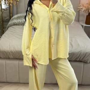 Essential Viscose Blouse Oversized Set