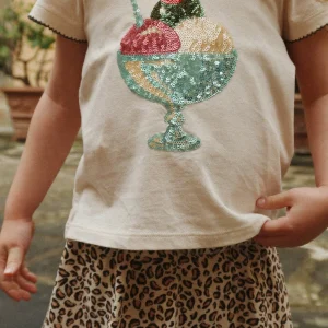 Famo puff tee gots | Buttercream | Konges Slojd