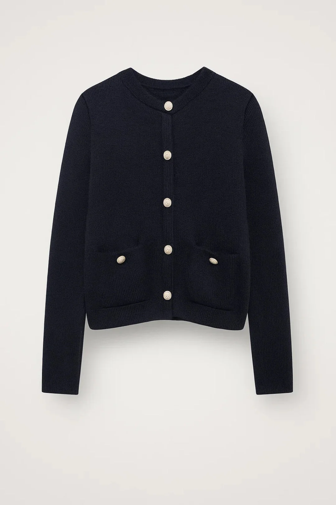 Vest Dames - Cropped Knoopvest met Gouden Knopen | Elegant - Afbeelding 4