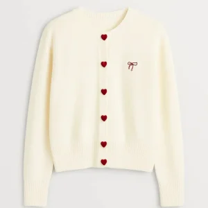 Dames Cardigan | Vintage Elegant | Met Knoopjes | Winter