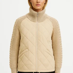 Tussenjas Dames | Gewatteerd | Met Rits | Winter | Comfortabele pasvorm | Ideaal voor koude dagen