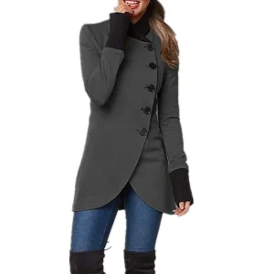Elise - Iconische Winterjas voor Dames met Elegante Stijl