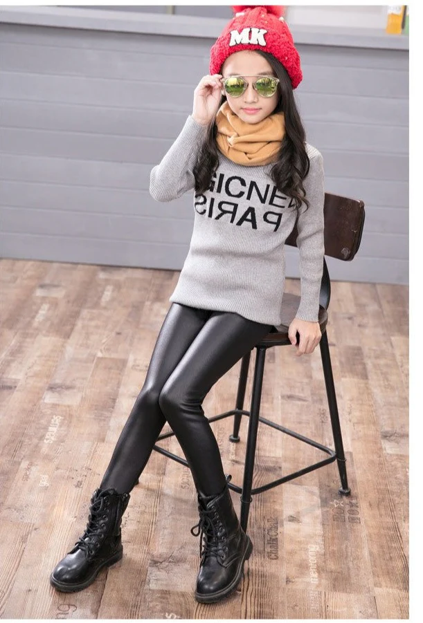 Leatherlook legging - Afbeelding 6