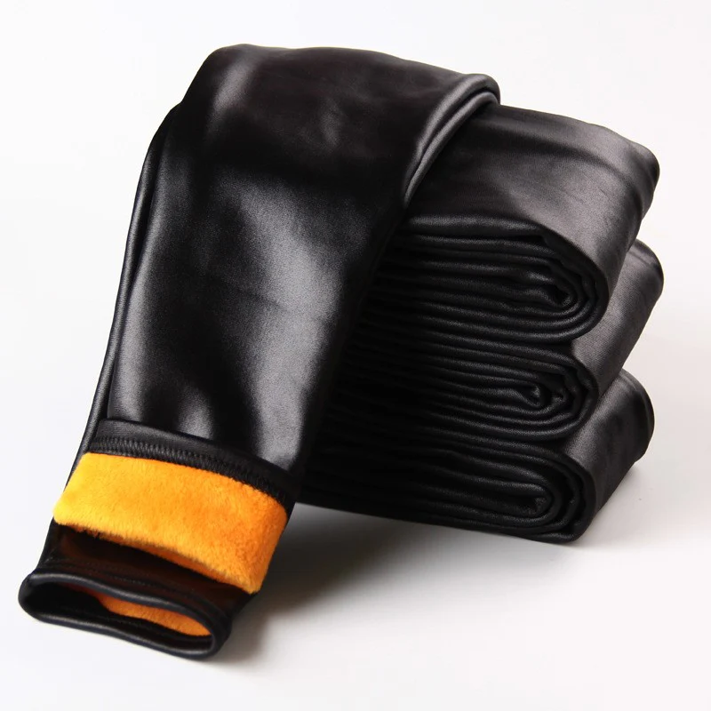 Leatherlook legging - Afbeelding 2