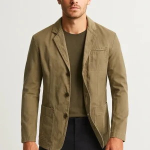 Blazer Heren - Casual Jasje met Revers en Knoopsluiting | Relaxed