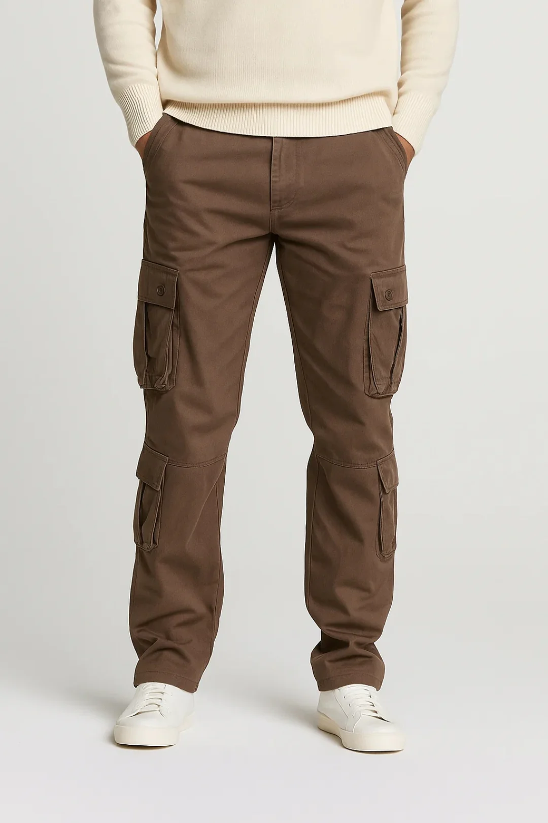 Cargobroek Heren | Praktische Zakken | Casual | All-Season | Comfortabele pasvorm - Afbeelding 3