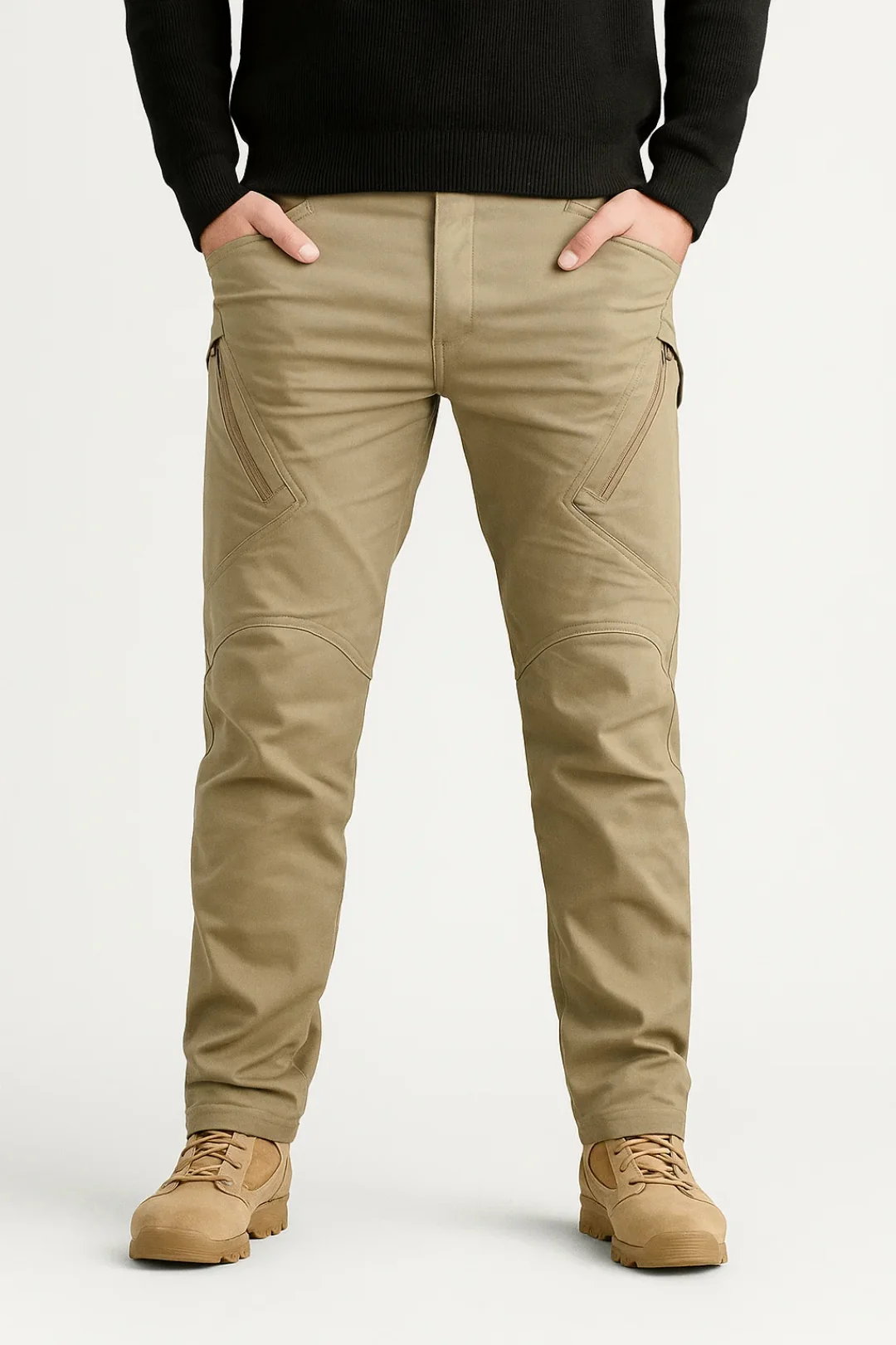 Cargobroek Heren | Met Ritszakken | Outdoor | All-Season | Comfortabele pasvorm