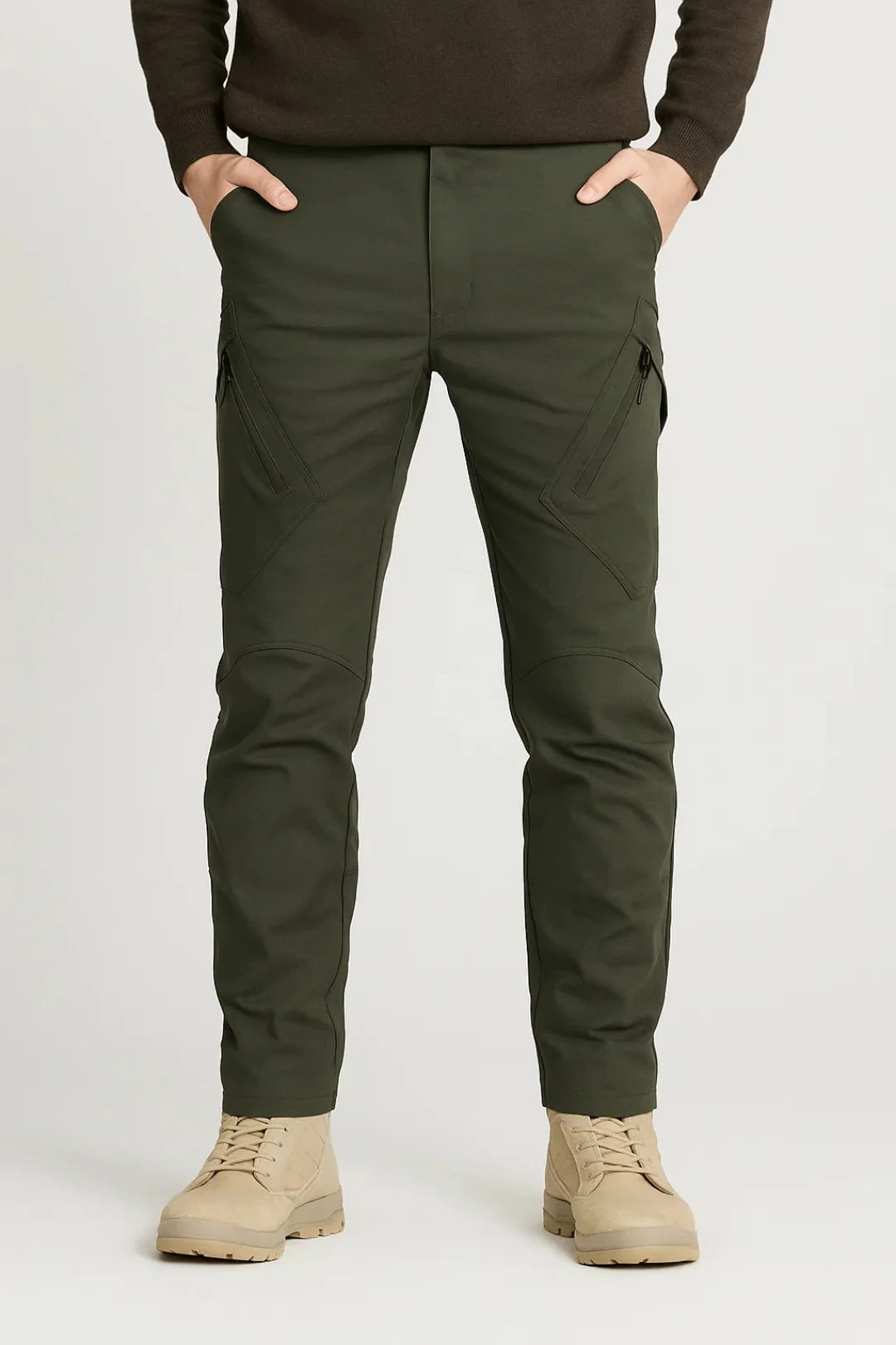 Cargobroek Heren | Met Ritszakken | Outdoor | All-Season | Comfortabele pasvorm - Afbeelding 5